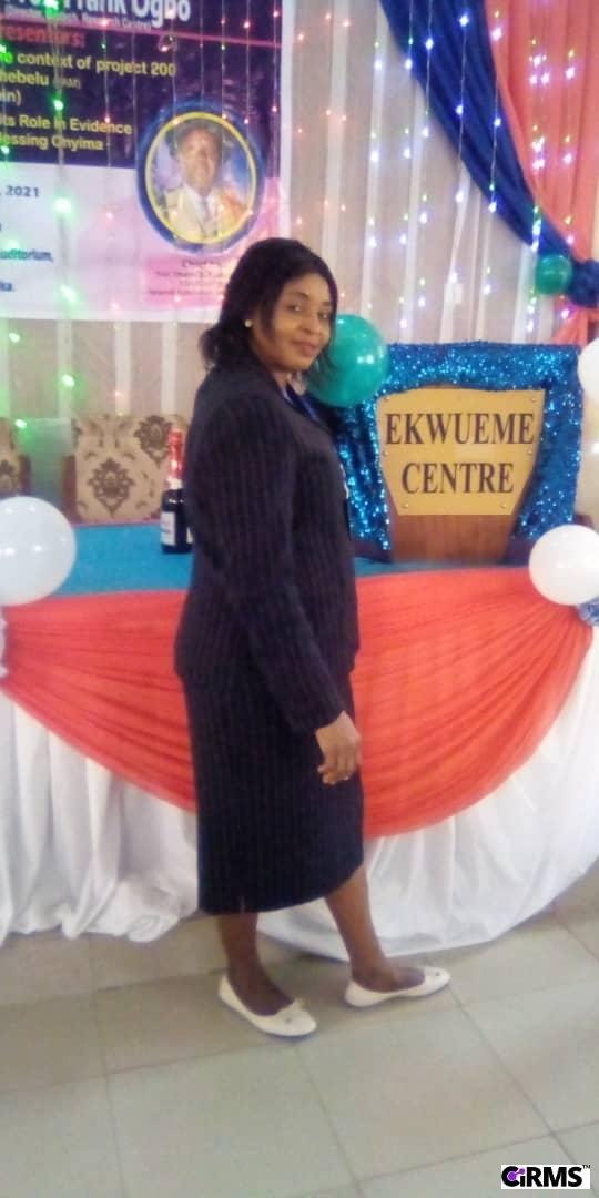 Miss. Uche Valeria Chukwujekwu