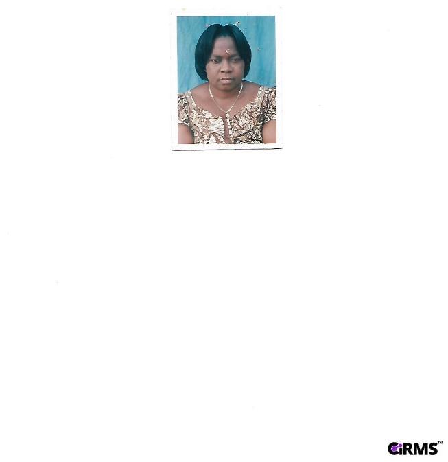 Mrs. Lily Chibuike Nwankwo